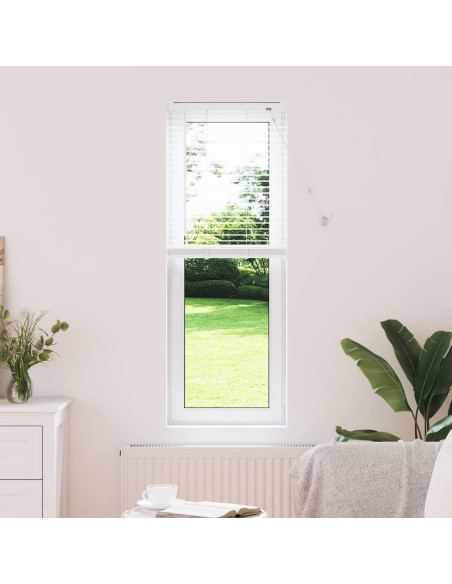Tendaggi a veneziana Bianco 130 x 45 cm Alluminio