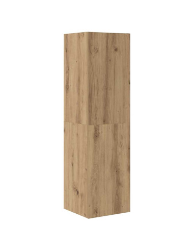 Set mobile TV 4 pcs Rovere artigianale Legno multistrato