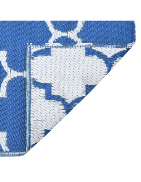 Coperta da esterno ARAKIL Blu Poliestere 300 x 400 cm Intarsi decorativi