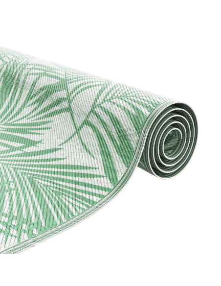 Coperta da Esterno ARAKIL di Verde Poliestere 300 x 400 cm Motivo