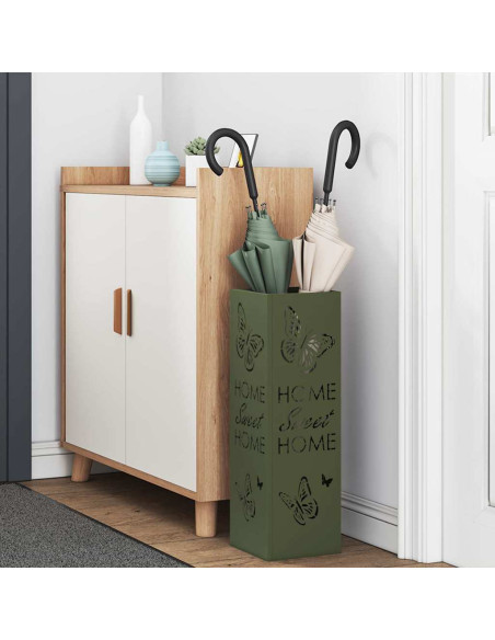 Supporto per Ombrellone Oliva 15,5 x 15,5 x 49 cm Metallo