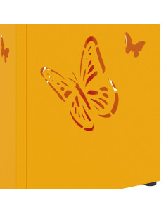 Supporto per Ombrellone Senape 15,5 x 15,5 x 49 cm Metallo 2