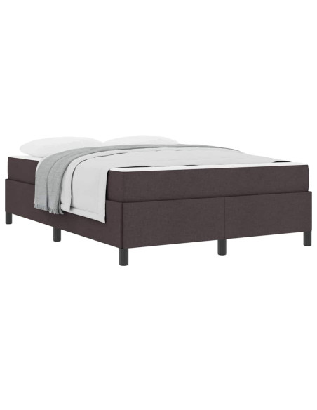 Letto a molle Marrone 140 x 190 cm