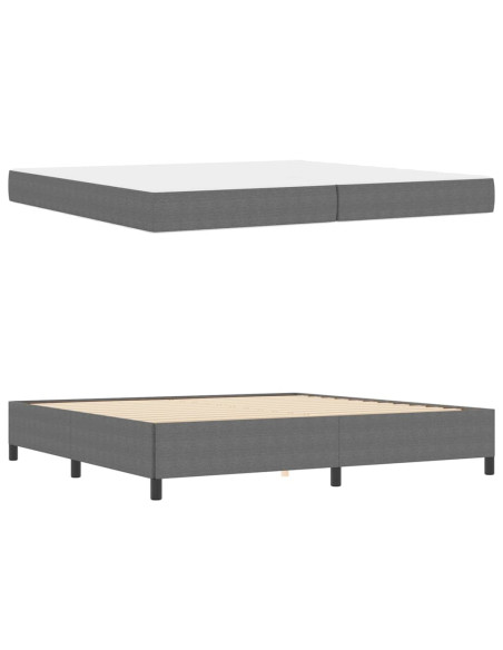 Struttura del letto Altro Grigio chiaro 100 x 200 cm
