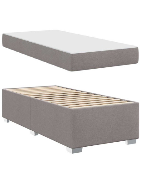 Struttura del letto con materasso Talpa 80 x 200 cm Tessuto