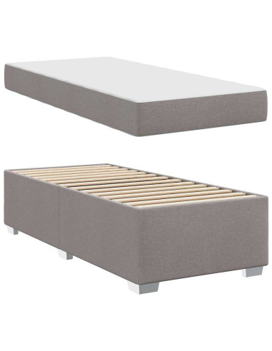 Struttura del letto con materasso Talpa 90 x 200 cm Tessuto