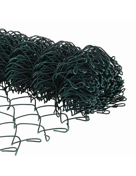 Palo della recinzione Verde 25 x 0,6 m (rete di 60 x 60 mm)