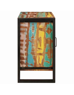 Armadio sottolavello Multicolore Legno Recuperato Massello