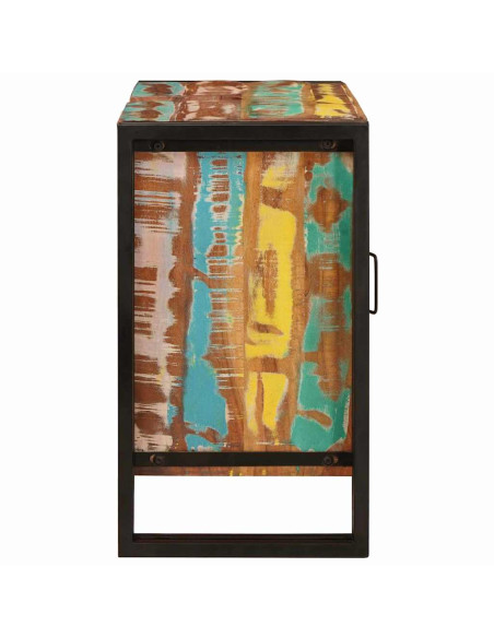 Armadio sottolavello Multicolore Legno Recuperato Massello