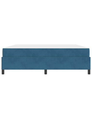 Struttura del letto Blu Scuro 180 x 200 cm Tessuto
