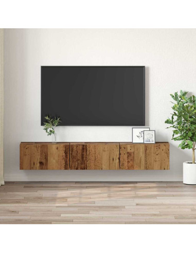 Set mobile TV 3 pcs Marrone 60 x 30 x 30 cm Legno multistrato