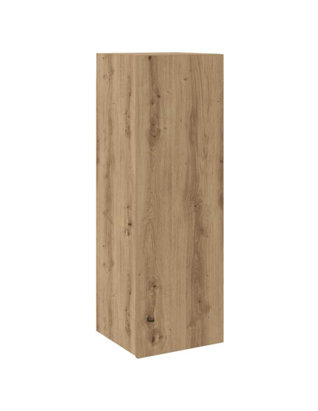 Set mobile TV 7 pcs Rovere artigianale Legno multistrato