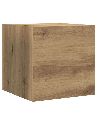 Set mobile TV 3 pcs Rovere artigianale Legno multistrato