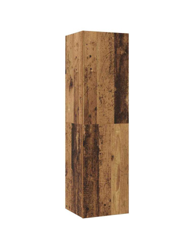 Mobile TV da Parete 4 pcs Legno vecchio Legno multistrato