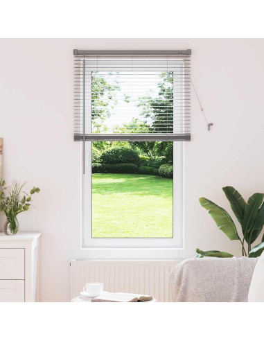 Tendaggi a veneziana Argento 130 x 80 cm Alluminio