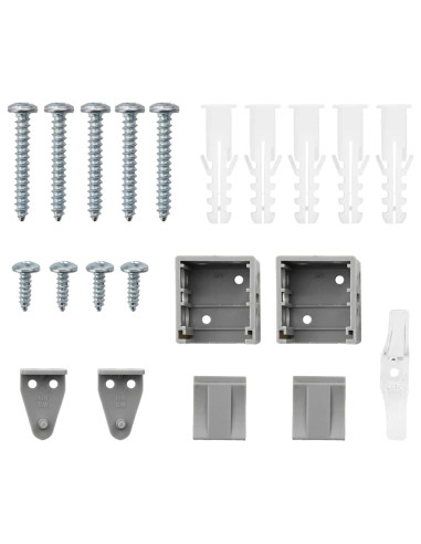 Tendaggi a veneziana Argento 175 x 75 cm Alluminio