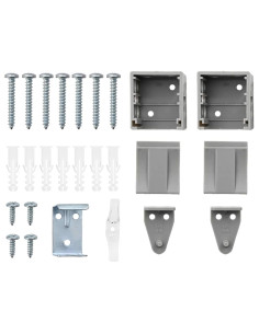 Tendaggi a veneziana Argento 220 x 90 cm Alluminio 2