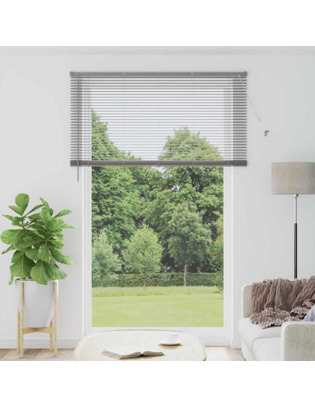 Tenda per Finestra con tende Altro Argento 140 x 220 cm Alluminio