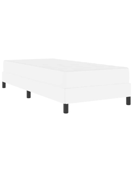 Letto Altro Bianco Puro 80 x 200 cm Pelle sintetica