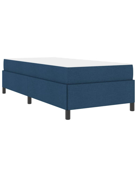 Letto a molle Grigio chiaro, Nero 90 x 200 cm