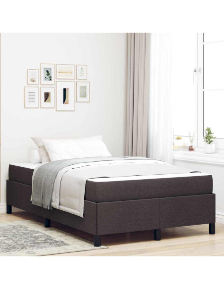 Letto a molle Marrone 120 x 200 cm