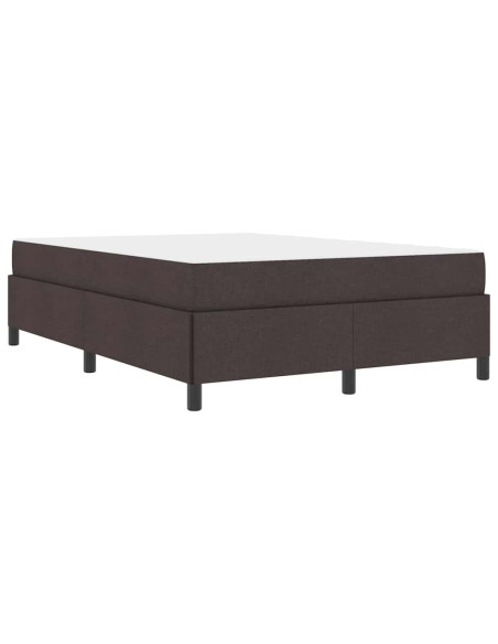 Letto a molle Marrone 140 x 190 cm