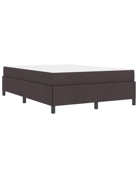 Letto a molle Marrone 140 x 190 cm