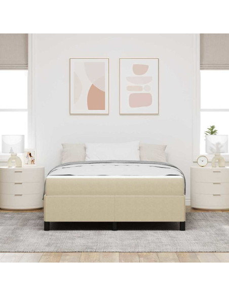 Struttura del letto Altro Verde grigio chiaro 140 x 200 cm