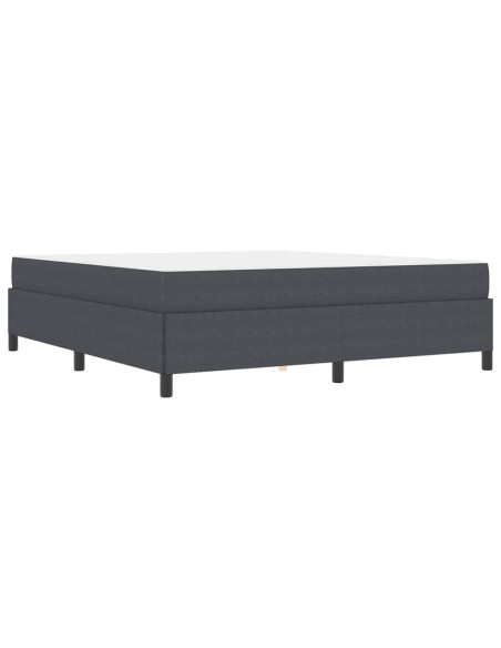 Struttura del letto Altro Grigio scuro 180 x 200 cm