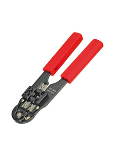 PINZA UNIVERSALE PER CRIMPARE CONNETTORI RJ45 8 PIN E 8 CONTATTI