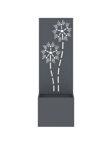 Schermo per privacy in giardino Antracite 50 x 32 x 150 cm