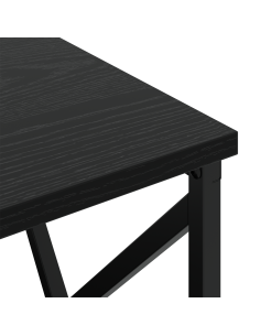 Armadio da Notte con cassetto 2 pcs Rovere Nero 40 x 31 x 60 cm 2