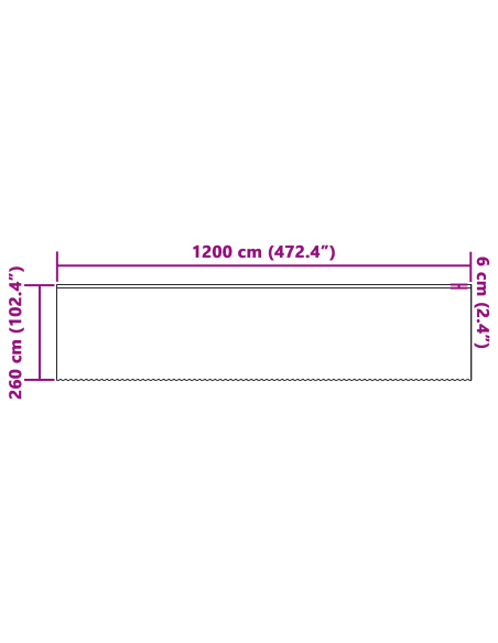 Tenda in Pizzo con tende Floreale Bianco 1200 x 260 cm Poliestere