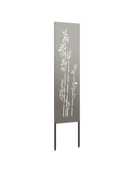 Pannello Decorativo da Giardino Ruggine 32 x 140 cm