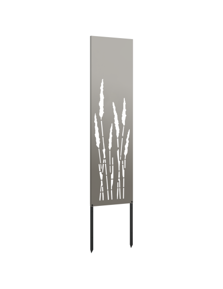 Pannello Decorativo da Giardino Ruggine 32 x 140 cm