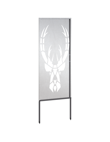 Schermo per privacy in giardino Argento 50 x 140 cm