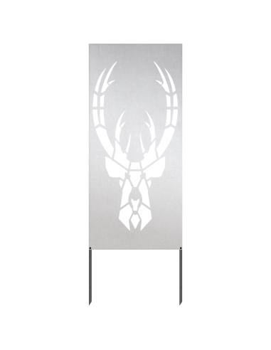 Schermo per privacy in giardino Argento 50 x 140 cm