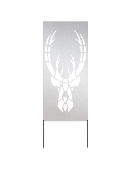 Schermo per privacy in giardino Argento 50 x 140 cm