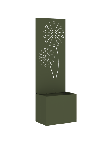 Schermo per privacy in giardino Oliver verde 50 x 140 cm