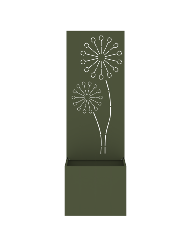 Schermo per privacy in giardino Oliver verde 50 x 140 cm