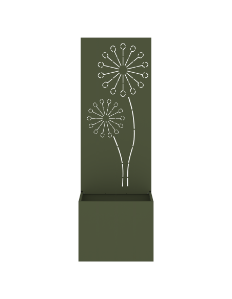 Schermo per privacy in giardino Oliver verde 50 x 140 cm