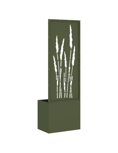 Schermo per privacy in giardino Oliver verde 50 x 140 cm