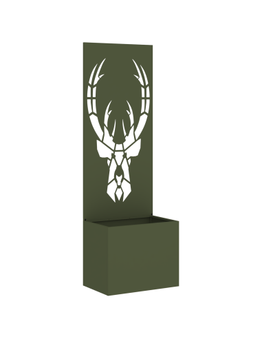 Schermo per privacy in giardino Oliver verde 50 x 140 cm