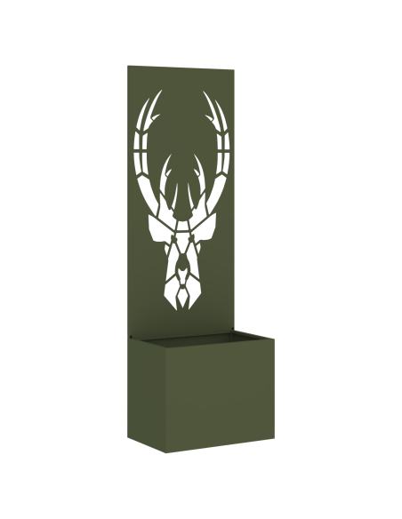 Schermo per privacy in giardino Oliver verde 50 x 140 cm