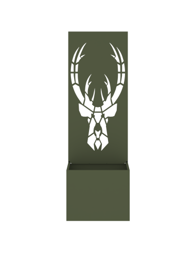 Schermo per privacy in giardino Oliver verde 50 x 140 cm