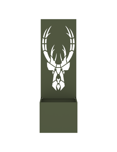 Schermo per privacy in giardino Oliver verde 50 x 140 cm