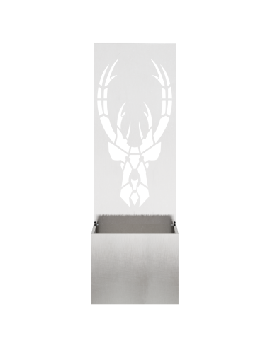 Schermo per privacy in giardino Argento 50 x 140 cm