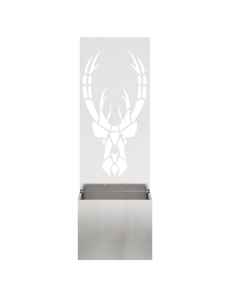 Schermo per privacy in giardino Argento 50 x 140 cm