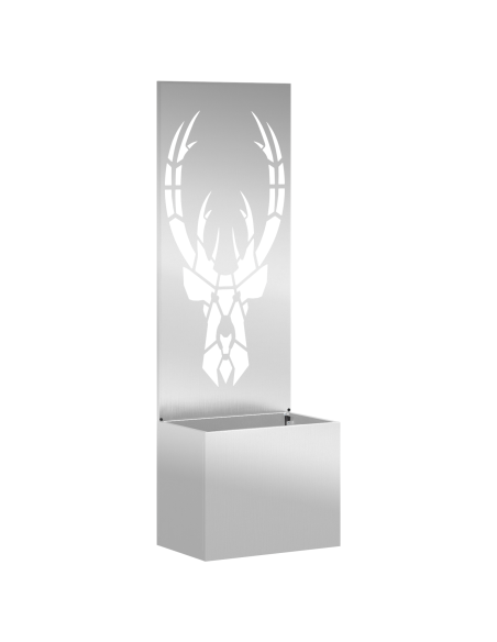 Schermo per privacy in giardino Argento 50 x 140 cm