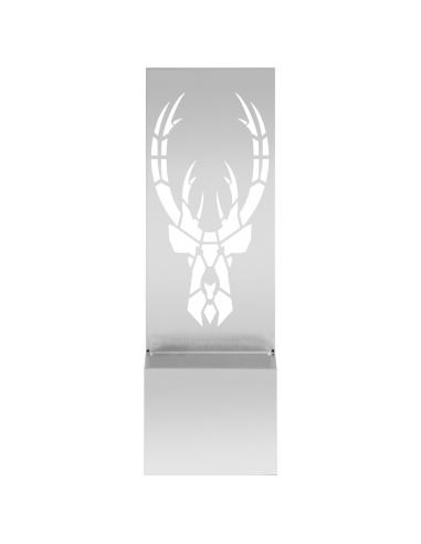 Schermo per privacy in giardino Argento 50 x 140 cm